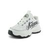 Kappa Fabric Synthetic Leather Thick Sole Sports Casual Shoes Shock Absorbing Non-Slip Wear-Resistant Low Top Lifestyle Unisex sneakers K0BW5MM71D-012