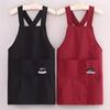 2/1PC Upgraded Version with Cross Shoulder Straps, Waterproof and Oil Resistant Cooking Apron, Simple Unisex Cooking Suit