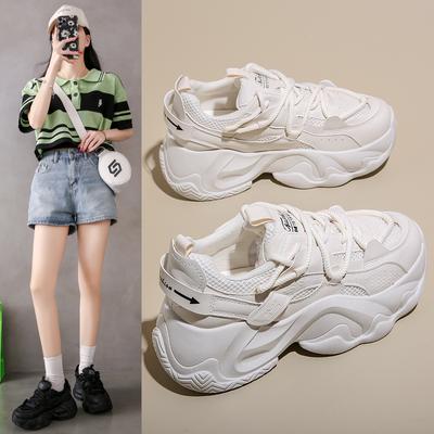 Damen Dicke Sohle Erhöhende Sneaker 2026 Sommer Bequem Stylisch Pops Sport Laufen Freizeitschuhe FB3306-1