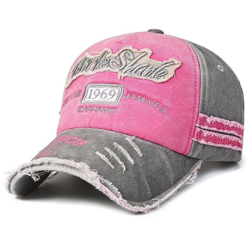 Fashion Men Baseball Cap Large Letters Pure Cotton Shark Embroidery Casual Visor Hat for Women Snapback Hip Hop Caps Peaked Cap