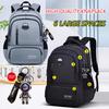 New Unisex Solid Color Lightweight Backpack, Wear-resistant Large Capacity Bag For School Travel Daily Commute Sports And Fitness Daily Outdoor Use