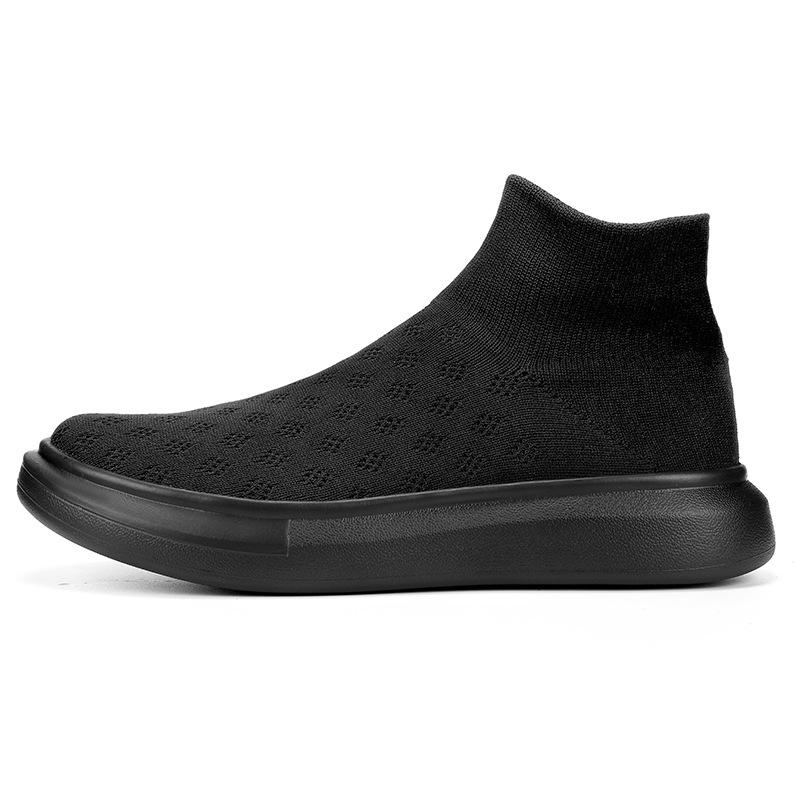 Casual Outdoor Hiking Shoes Daily Commuter Lightweight Couple Socks Shoes Lazy