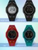 SANDA New 6289 Fashion Student Electronic Watch Sports Multi Functional Waterproof LED Student Electronic Watch Alarm Clock