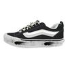 Vans Knu Skool Abriebfeste Low-Top Skateboard-Schuhe Unisex Schwarz VN0009QC6BT1(Team352-)