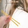Hair Perm Rods for Natural Hairdressing Styling Plastic Long Barber Curling Rods Plastic Salon Tool Kit for Women 30 PCS