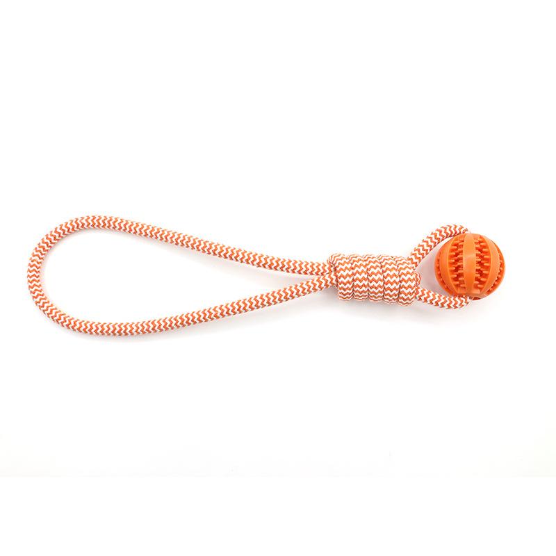 Pet Toys, Durable Dog Rope Knots, Rubber Balls for Grinding Teeth To Relieve Boredom, Dog Toys That Can't Be Bitten, Puppy Supplies, String Balls