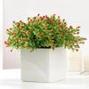 Simulation Milan Grains Artificial Flowers Plastic Green Potted Plants Decoration Arrangement Accessories for Home