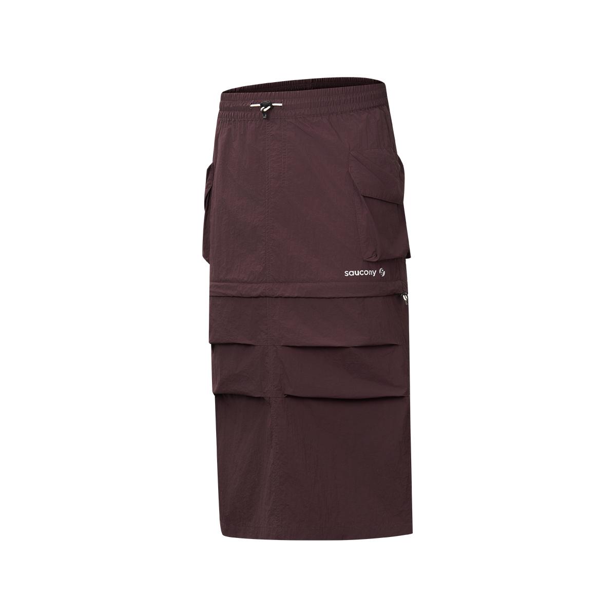 

Saucony Natural Echo Comfortable Soft Skin-Friendly Casual Long Skirt Women skirts Burgundy SA1259SK41O-RD042 XL
