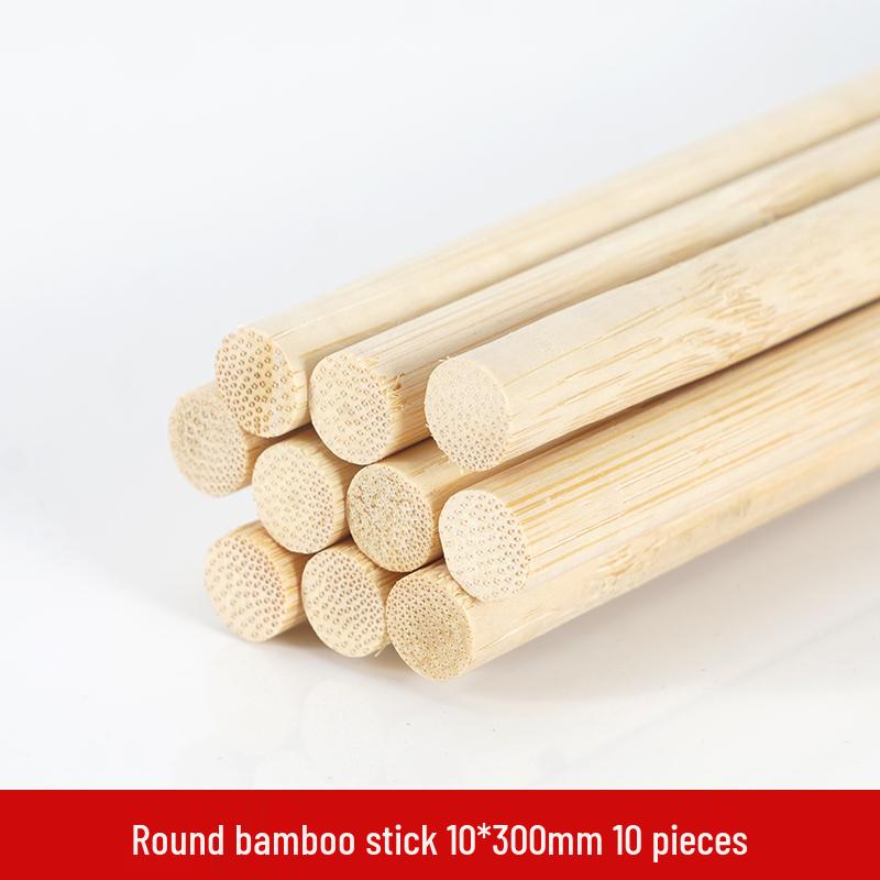 Bamboo and Wooden Craft Sticks: DIY Model Strips and Slices
