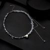 Vintage Heart Star Irregular Stone Beads Chain Tassel Necklace For Women Men Romantic Heart Clavicle Chain Trendy Daily Jewelry