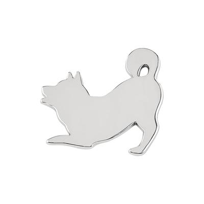 Catland Emblem Hund Bildekal Emblem Berlock Shiba Inu Söt Hund Bildekal Platta