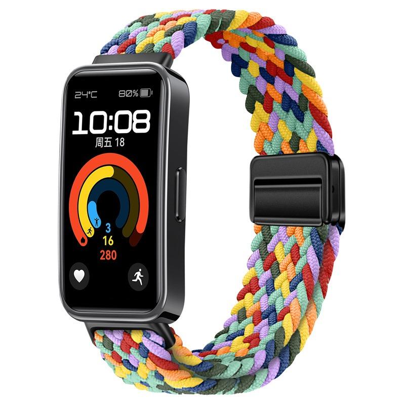 Nylon Loop Bracelet for Huawei Band 10 Sport Breathable Wristband for Huawei Band 8 9 10 Strap Replaceable Watchband Accessories