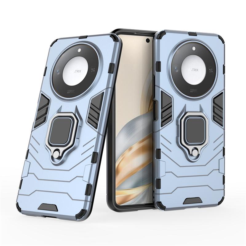 For Honor X9C Smart Case Cover Huawei Honor X9C Smart Capas Phone Back Shockproof PC Holder Ring Magnetic Fundas Honor X9C Smart