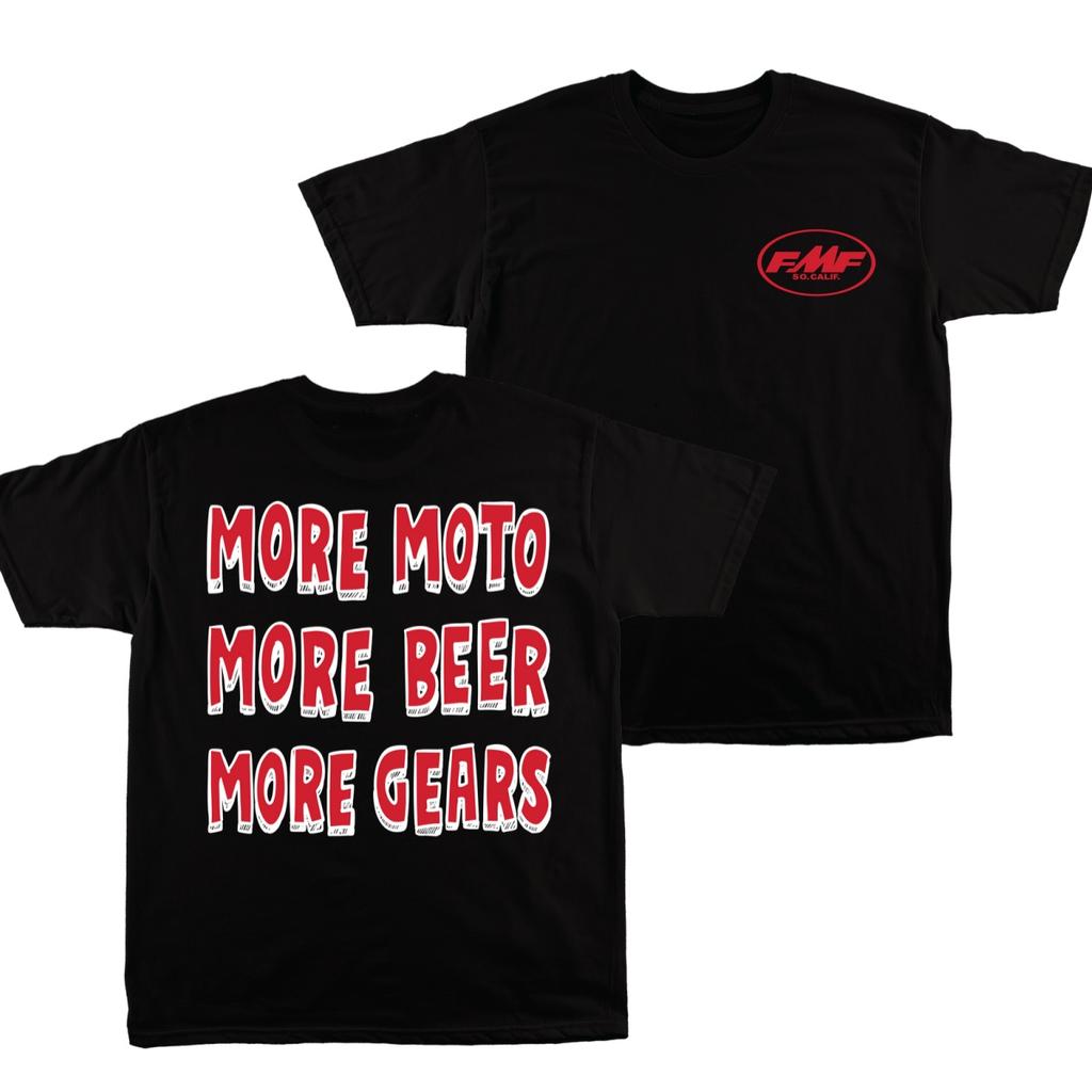 Retro Fmf Racing Graphic Cotton Tshirt Unisex Summer Short Sleeve Fashion Brand Tee Luxury Casual Vintage Tees