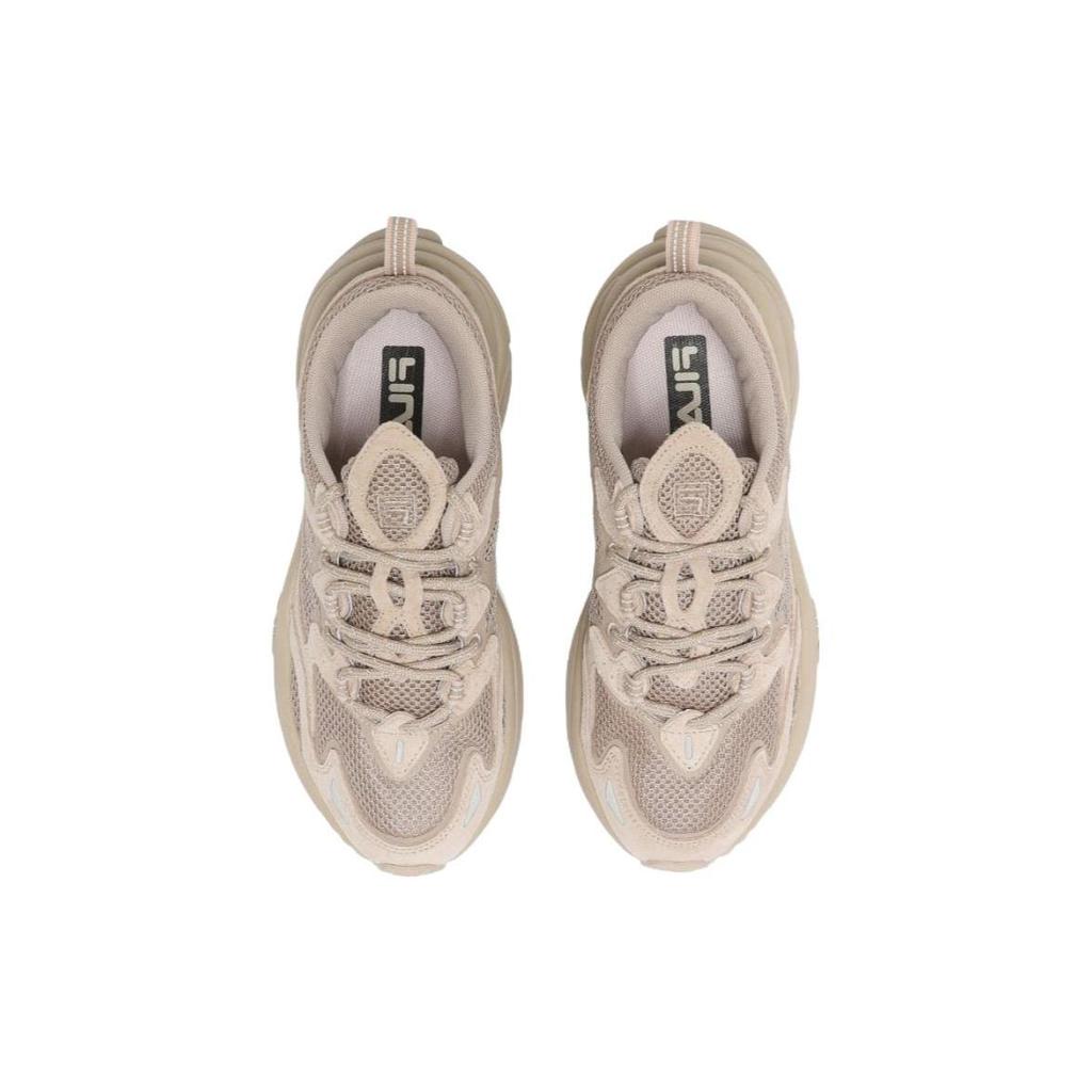 FILA Mars 2 Tena City Cushioning Abrasion Resistant Breathable Low top Chunky Sneakers Unisex Curry Korean Style 1RM01559D_925