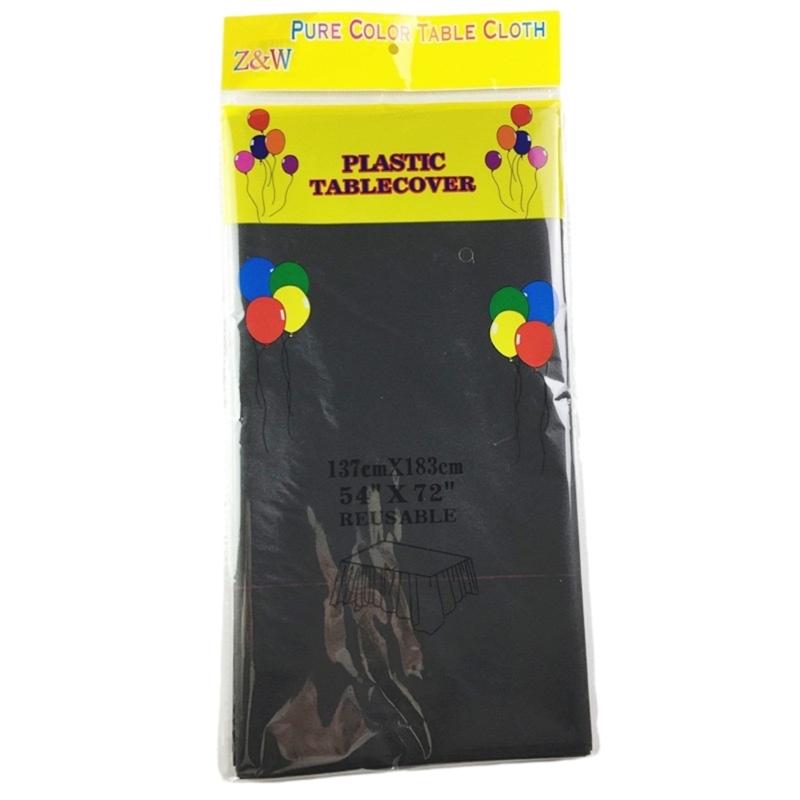 

New Year Festive Table Cover for Birthday Party Holiday Dinner Home Decor 1 чорний