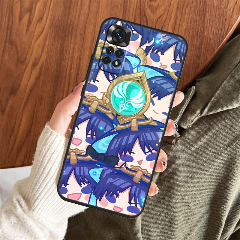 Genshin Impact Wanderer Case For Xiaomi Redmi 9 10 9A 9C 9T 10A 10C Cover For Redmi Note 11 12 8 9 10 Pro 10S 11S