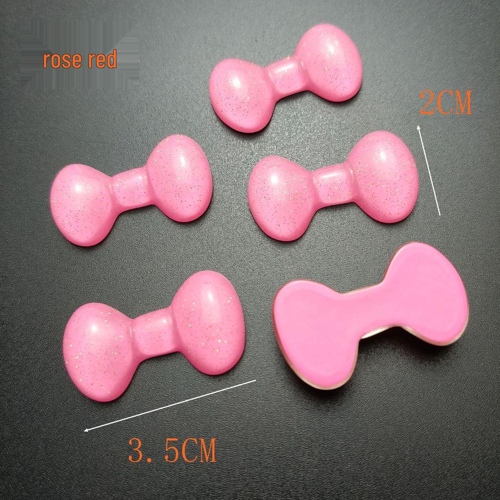 Kitty Cat Cartoon Bow Tie Resin Hair Clip Jewelry Accessory