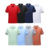 Customized Short-Sleeve Embroidered Event Polo Shirt for Summer Conferences