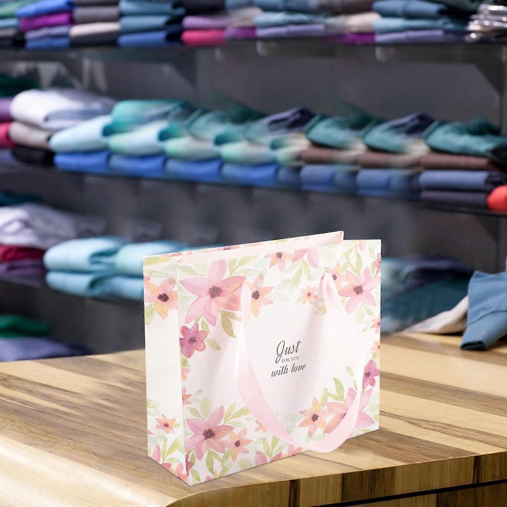 Gift Bags Cardboard for Storage Use 20Pcs Handheld Storage Wrapping Bags