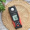 TASI Digital Light Meter Illuminance Lux Meter with Record Function LCD Display 0 200,000 Measurement Range Flexible
