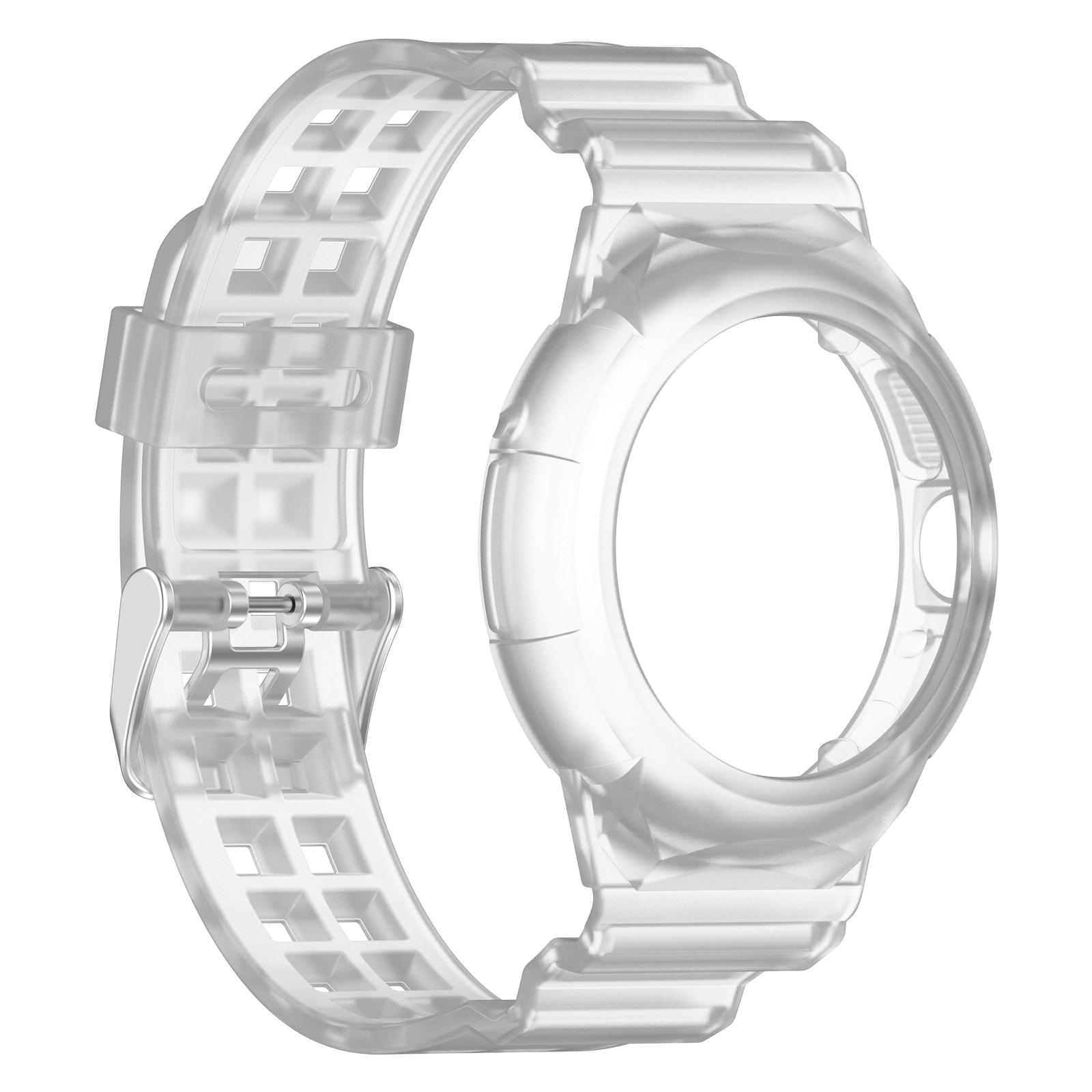 Transparent Case+strap For Google Pixel Watch 4 3 2 41mm Accessories Sport Smartwatch Soft TPU Bracelet correa Pixel Watch band Pixel Watch прозрачный