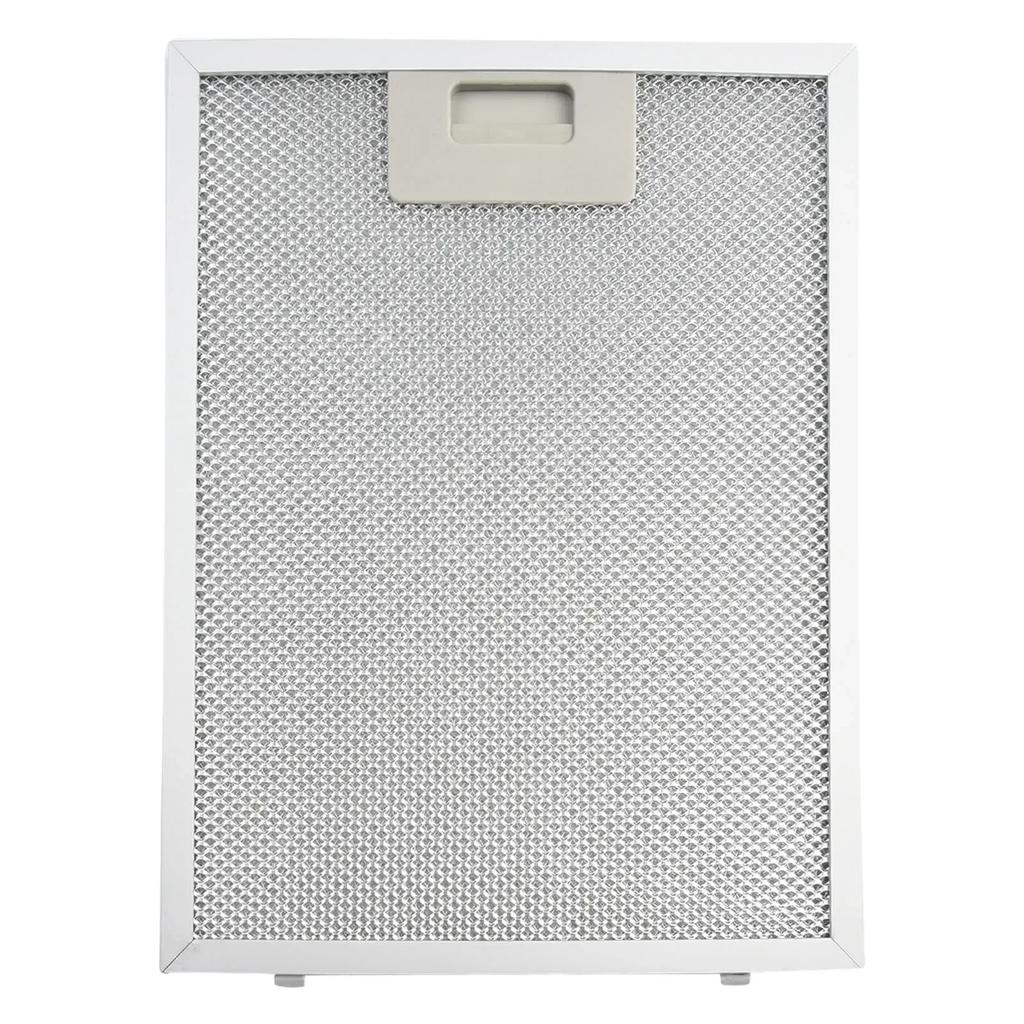 Filtru de grăsime metalic pentru hotă 300 X 240 X 9 Mm Filtru metalic argintiu pentru hotă Filtru de ventilație cu extracție plasă metalică