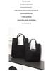 New Large Capacity Hand-Woven Pinwheel Knot Tote Bag with Niche Cutout Design for Mother and Child.