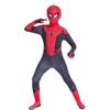 Kids Superhero Super Stretch Jumpsuit Halloween Cosplay Spider Pattern Performance Jumpsuit Movie Character Mask Set