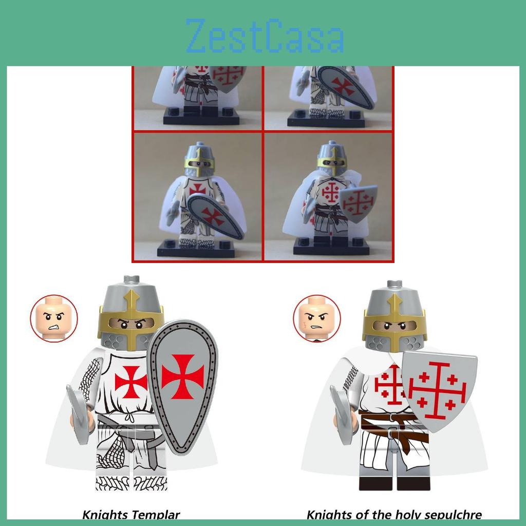 Roman Soldier Spartan Female Warrior Temple Knight Figure X0316 Building Blocks Toy Set For Export Diy Abs Plastic