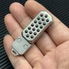 Bubble Magnetic Push Fidget Slider EDC Press Fidget Toy Fun Stainless Steel Haptic Slider Stress Relief Toys ADHD Toy Office Toy