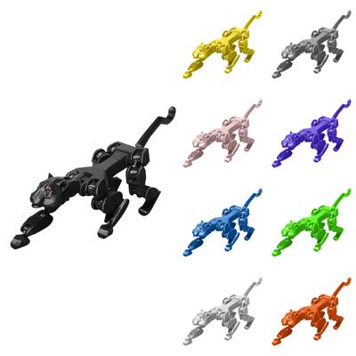 3D Printed Mechanical Leopard Mobile Technology Sense Mechanical Spider Leopard Toy