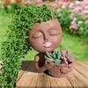 Good-Decorative Plant Pots Two-In-One Flowerpot Suitable For Indoor Outdoor Plants Succulent
