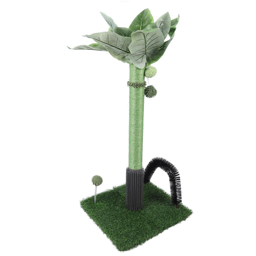 29,5 Zoll Hohe Kratzbaum für Katzen Sisal Kratzbäume mit Selbstpflege-Ball Stabiler Kratzbaum für Kätzchen