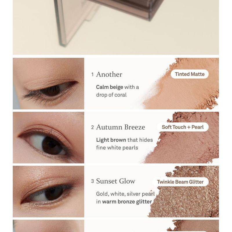 hince - All-round Eye Palette - 3 Types