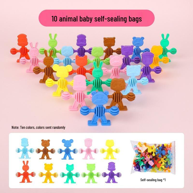 Animal Baby Elf Building Block Minifigures - Educational Interlocking Toys