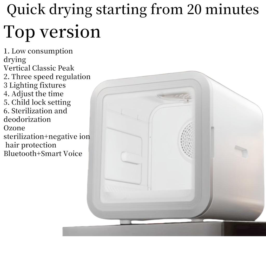 Automatic Pet Dryer Box Ultra Quiet Smart Temperature Control 360° Efficient for Cats Small Dogs Small Household Water Blower