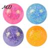 Bling Stressball 1/4 Stück Glitzer Entspannungsball Transparent Mehrfarbig Knetz-Zucker Tragbar Reise Zuhause Büro Angstlösend Fidget