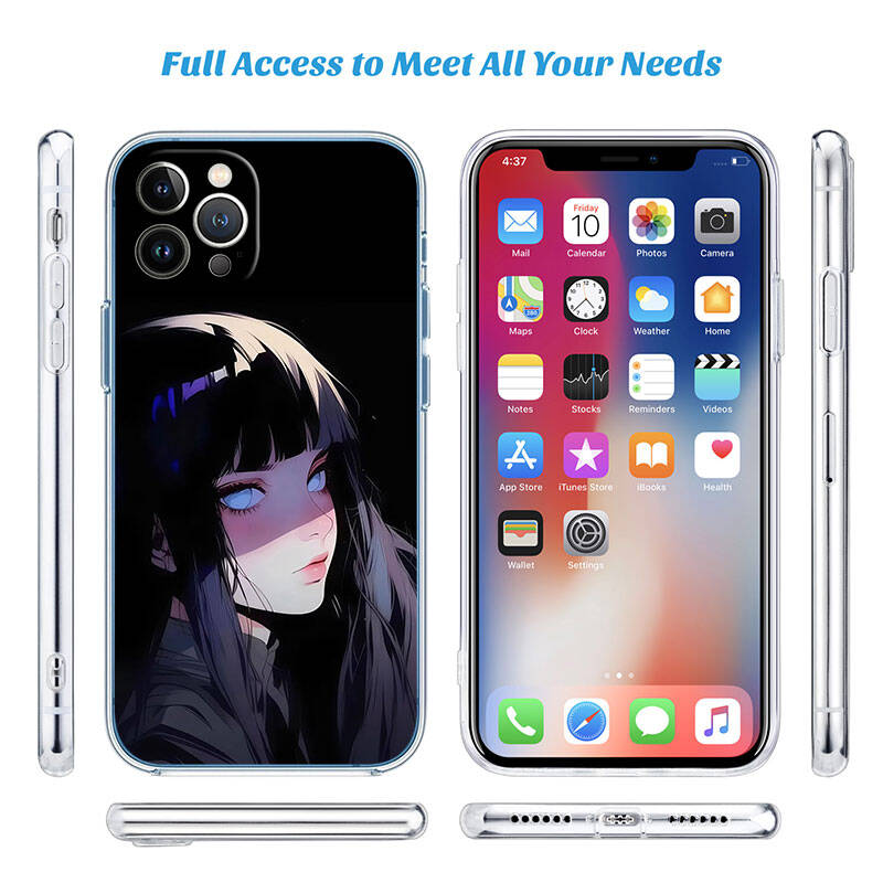 MH98 Naruto Hyuuga Hinata Case for Motorola E7 G6 G7 G8 G9 Plus Power Play G10 G20 G04 E30 E40 E22 E20 E13 E15 G22 G23 G05 G75 G35 G55