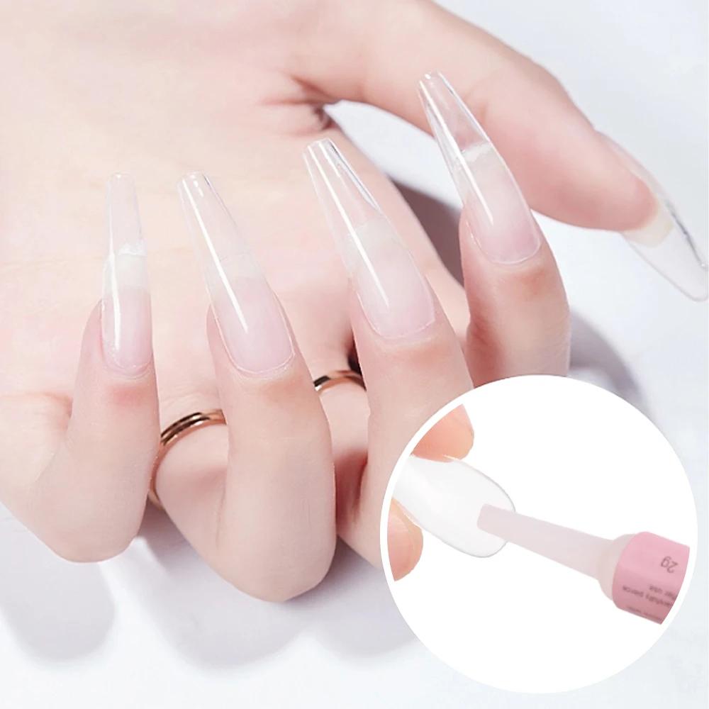 Transparenter Nailart-Kleber, wasserdicht, schnelltrocknend, für künstliche Nägel, Strass-Dekoration, Acrylkleber, Verlängerung, professionelles Klebewerkzeug