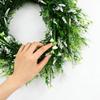 Kai Jin Lavender Letter Wreath for Indoor/Outdoor Door Decoration