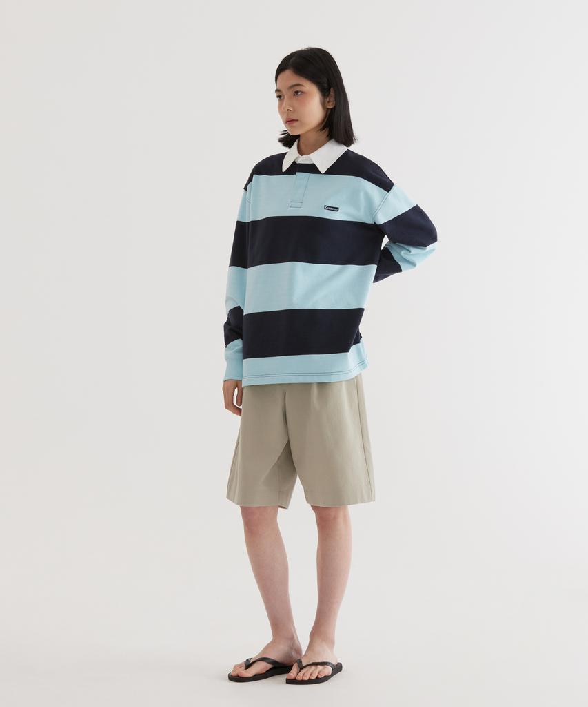 COVERNAT Authentic Rugby Sweatshirt Sky Blue