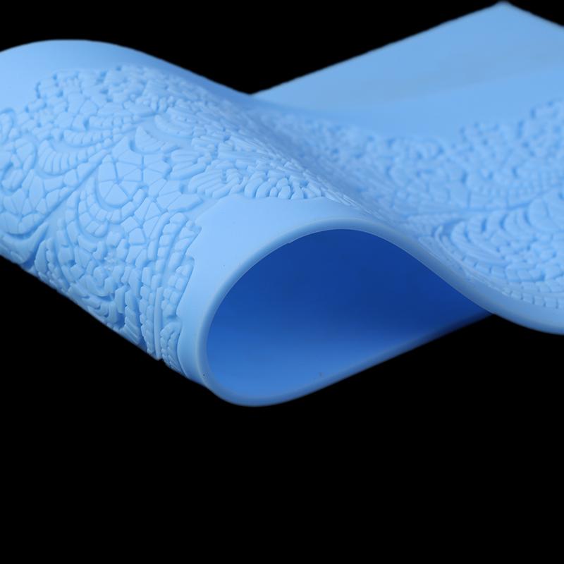 1Pc 40Cm Flower Lace Mold Cake Border Decoration Tools Fondant Cake 3D Mold