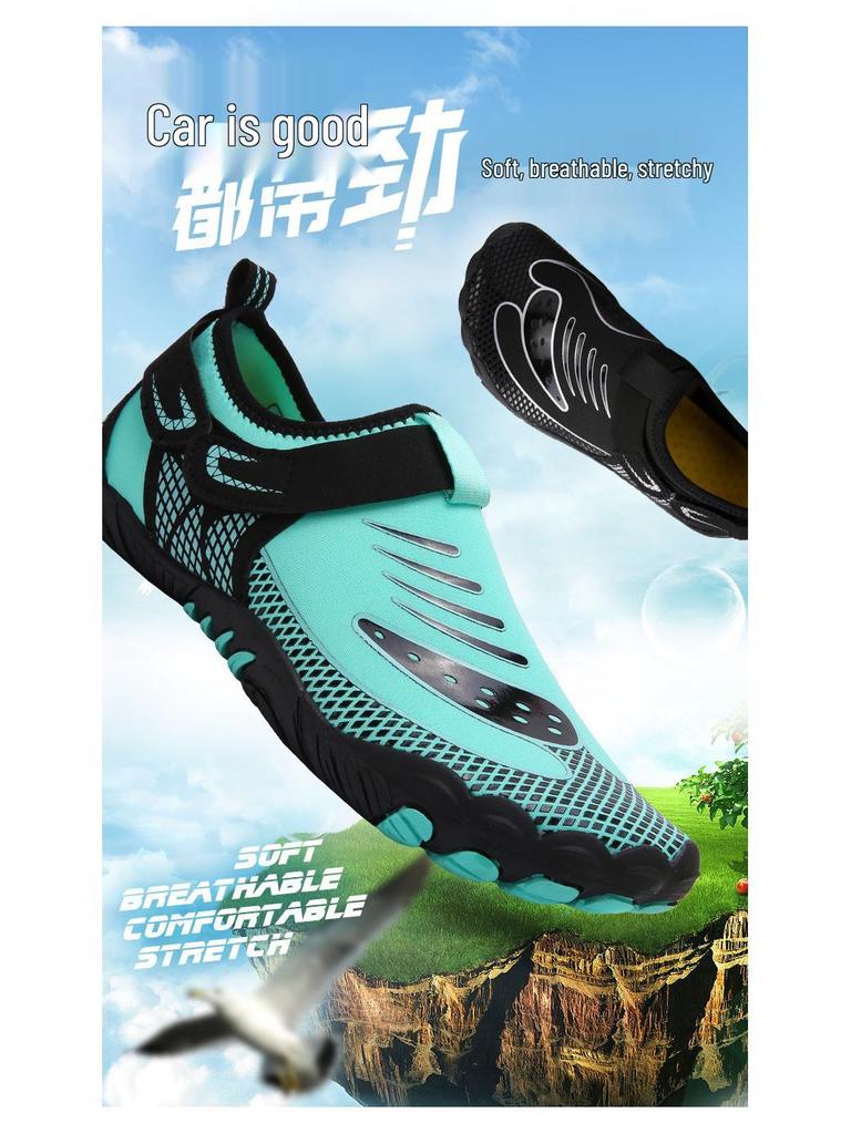 Women's & Men's Lightweight Non-Slip Indoor Fitness Shoes: Soft Sole, Shock Absorption, Silent for Jump Rope, Yoga, Squats, & Deadlifts