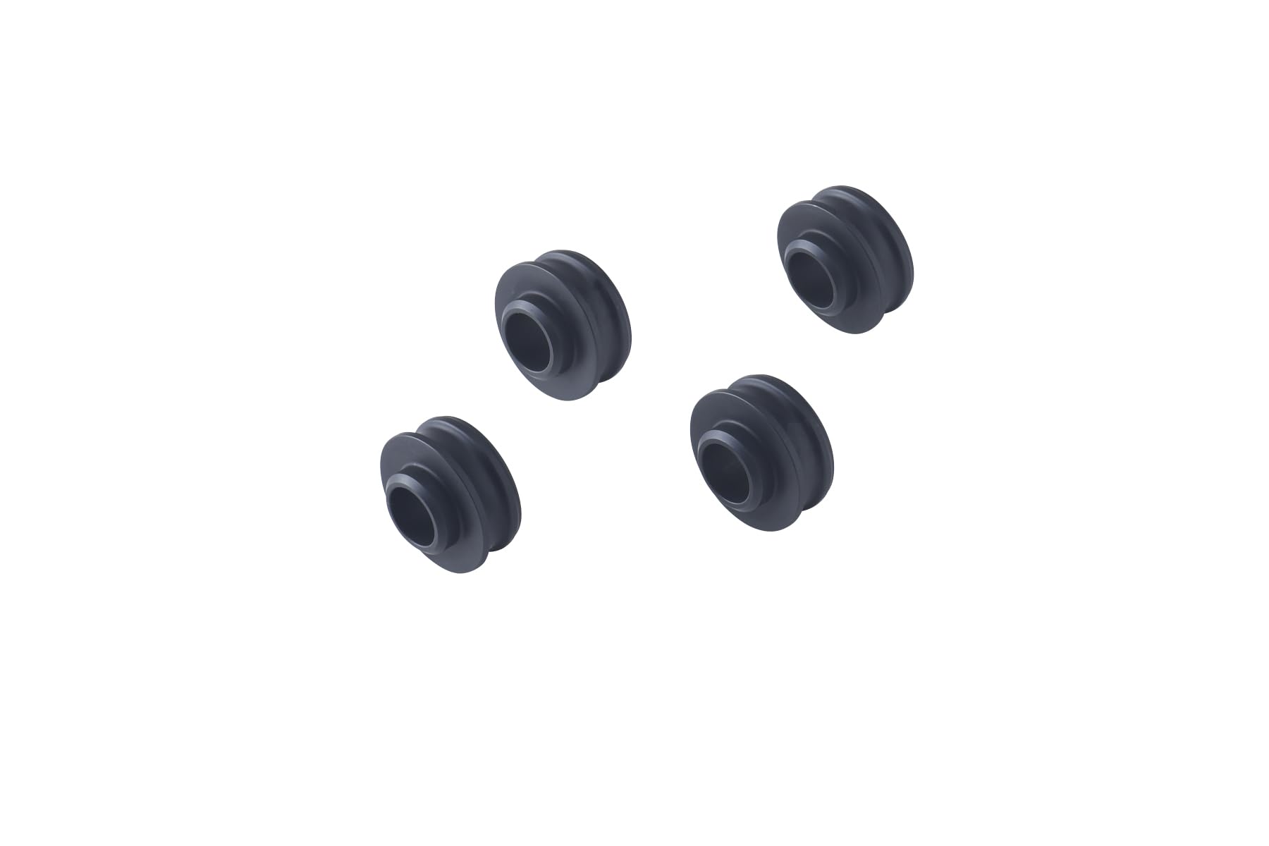 

PLOT Brembo Offset Collars, 4-Piece Set, 9mm Offset, Convex Front/Concave Back, PCR-210, Black