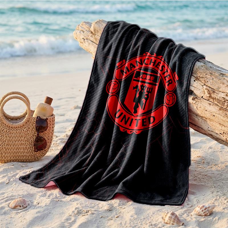 Manchester United Thema Strandtuch Weich Schnell?Trockenes Handtuch für den Sommerstrandurlaub beim Schwimmen