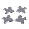 Silicone Seam Tools , Caulk Finishing Tool , Caulk Smoothing Tool , Easy To Use , Reusable Caulking Applicator Finishing Tool Calking Tool  ,4PC ,