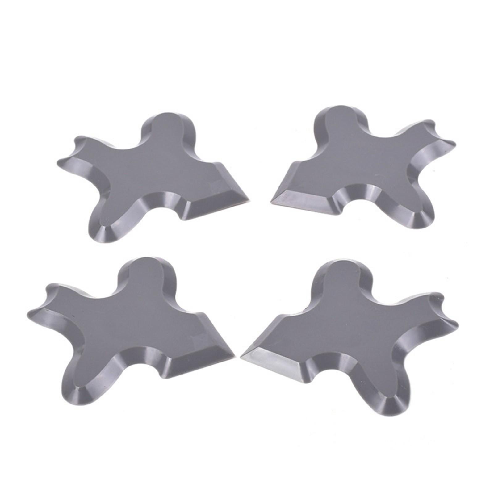 

Инструменты для силиконовых швов, Инструмент для финишной обработки герметика, Инструмент для сглаживания герметика, Простота использования, Многоразовый аппликатор для герметика Инструмент для финишной обработки Инструмент для герметизации (4PC) One Size