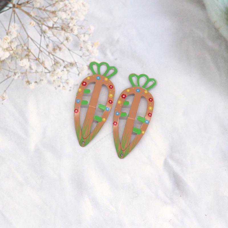 Cute Cartoon Radish Hair Clips for Girls - Children s Bangs and Wispy Hair Accessories