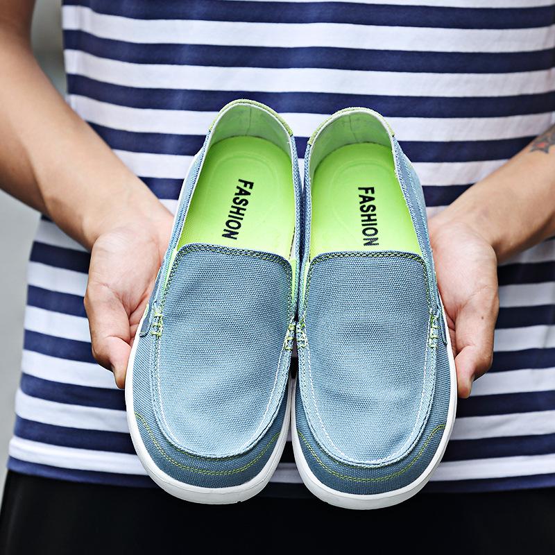 22 new summer breathable cloth shoes low-top casual canvas shoes without straps 39